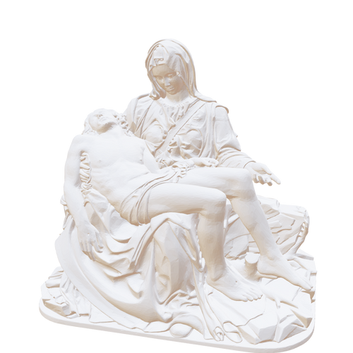 3D-scan van de Piéta gemaakt door Michelangelo.
